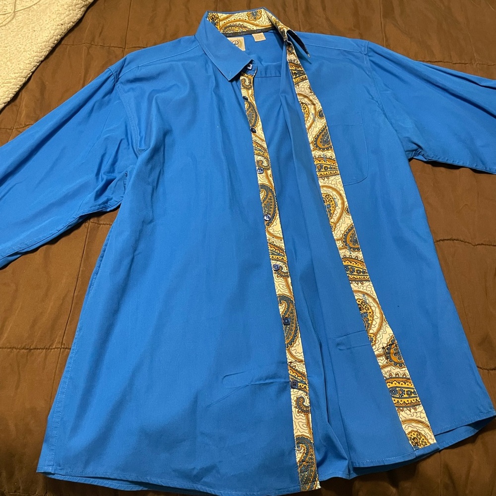 Men’s Cinch Long-sleeve Buttonup Dress Shirt